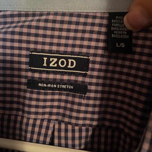 Purple Plaid Long Sleeve Button Down Shirt - Picture 2 of 4